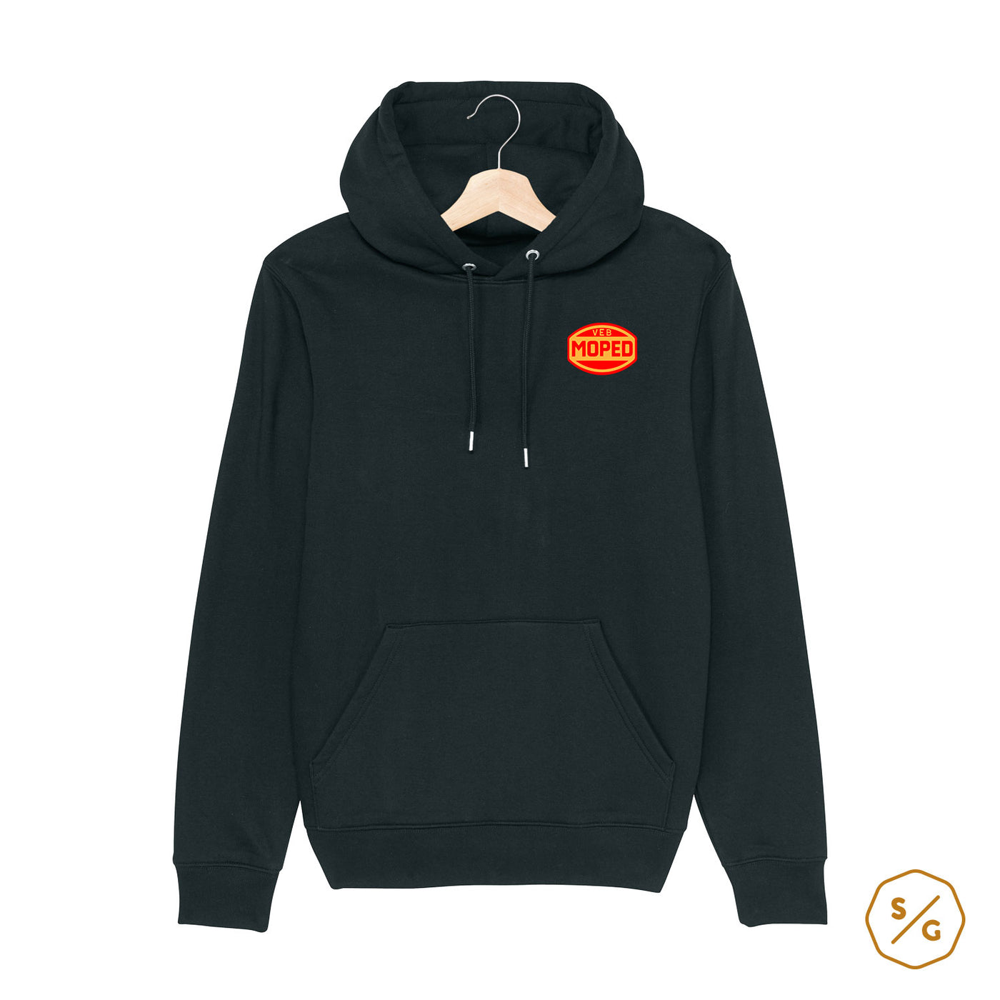 BESTICKTER HOODIE • VEB MOPED