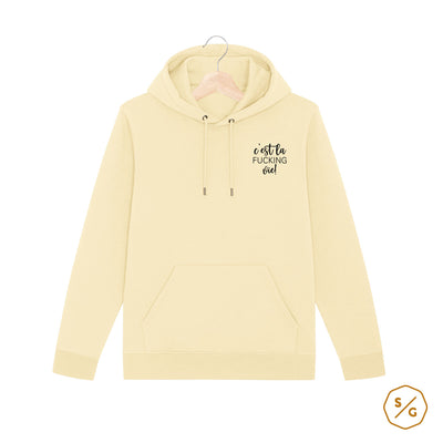 BESTICKTER HOODIE • C'EST LA FUCKING VIE