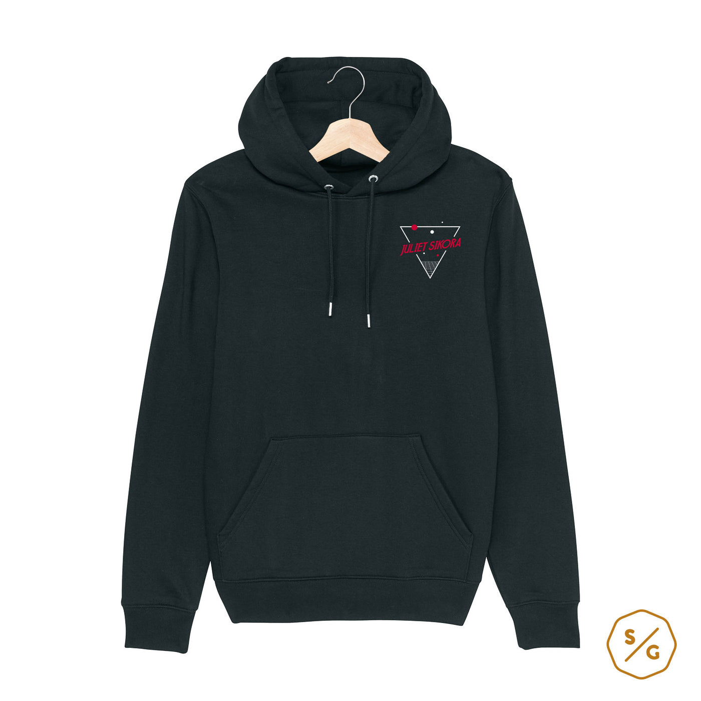 BEDRUCKTER HOODIE • LOGO JULIET SIKORA
