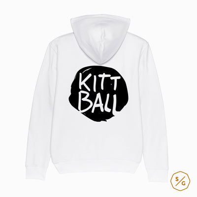 BEDRUCKTER HOODIE • LOGO KITTBALL RECORDS