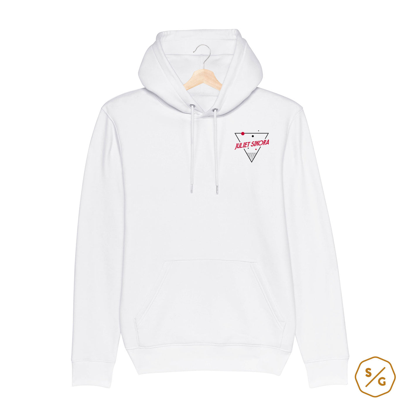 BEDRUCKTER HOODIE • LOGO JULIET SIKORA