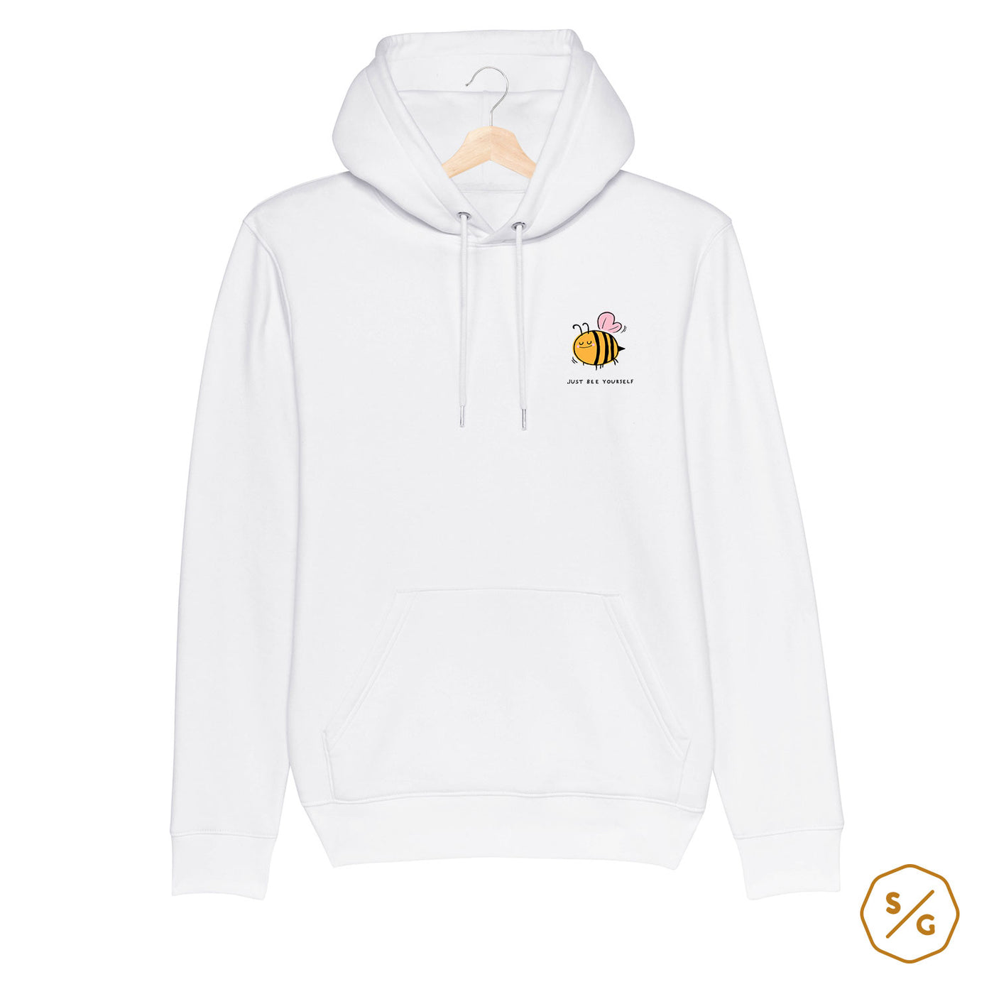 BESTICKTER HOODIE • JUST BEE YOURSELF