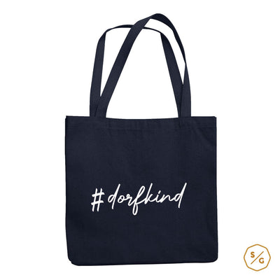 BEDRUCKTE BAUMWOLL-TASCHE • #DORFKIND