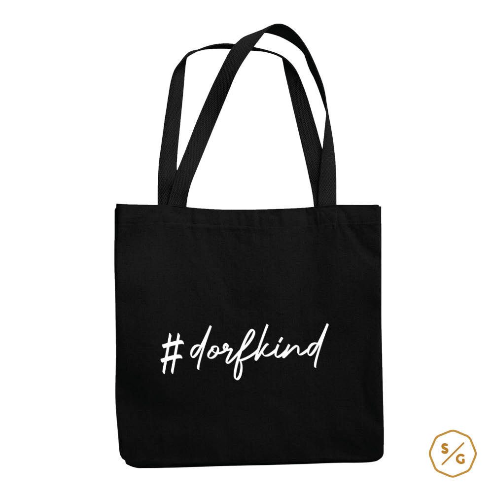 BEDRUCKTE BAUMWOLL-TASCHE • #DORFKIND