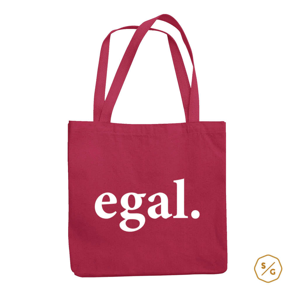 PRINTED COTTON BAG • EGAL