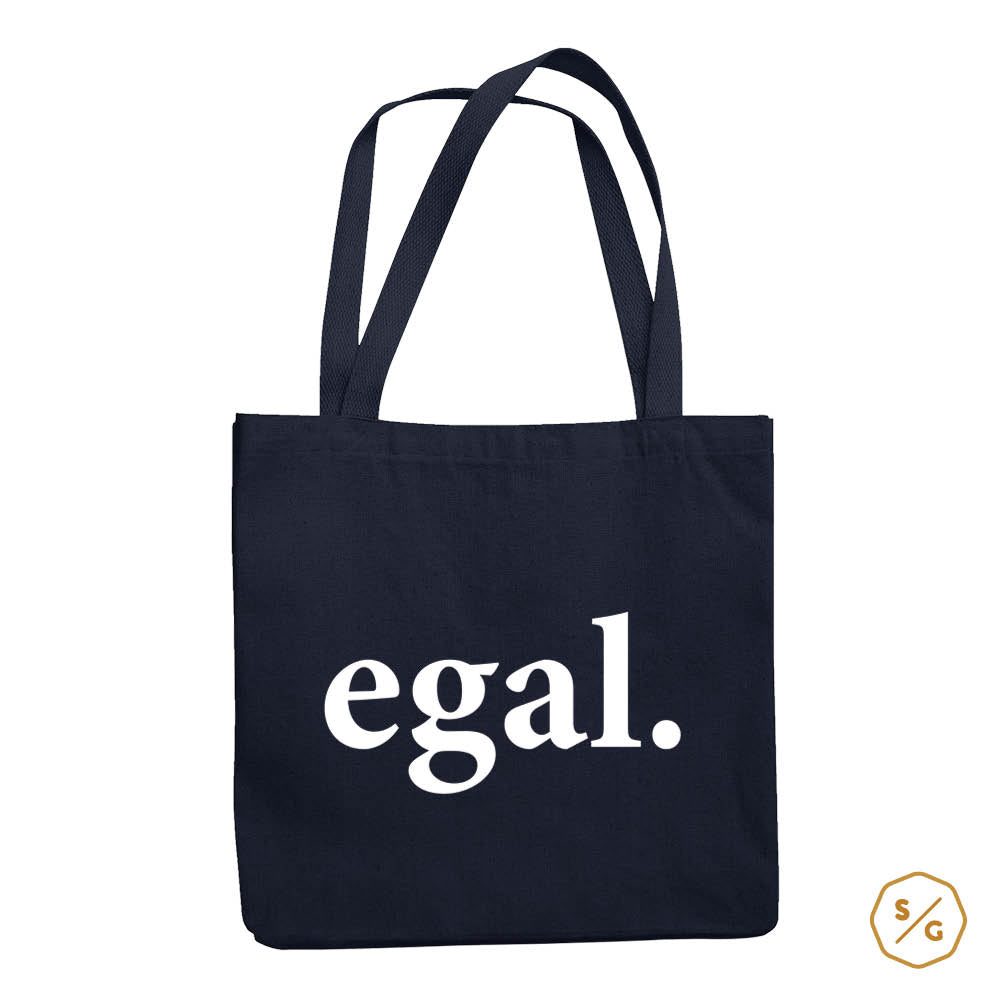 PRINTED COTTON BAG • EGAL