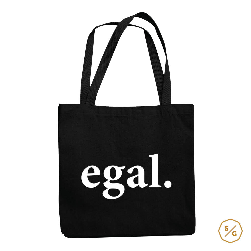 PRINTED COTTON BAG • EGAL