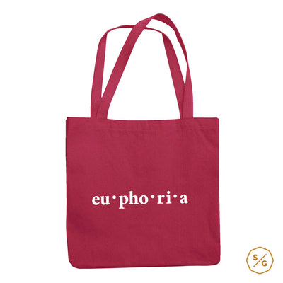 BEDRUCKTE BAUMWOLL-TASCHE • EUPHORIA