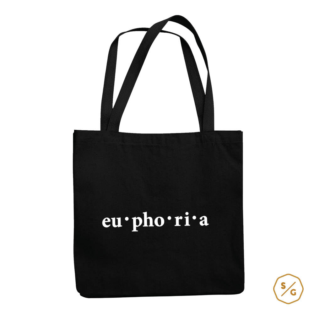 BEDRUCKTE BAUMWOLL-TASCHE • EUPHORIA