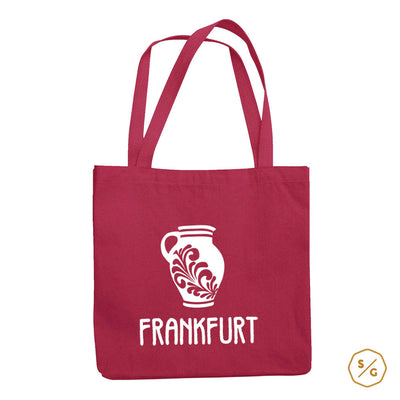 BEDRUCKTE BAUMWOLL-TASCHE • FRANKFURT