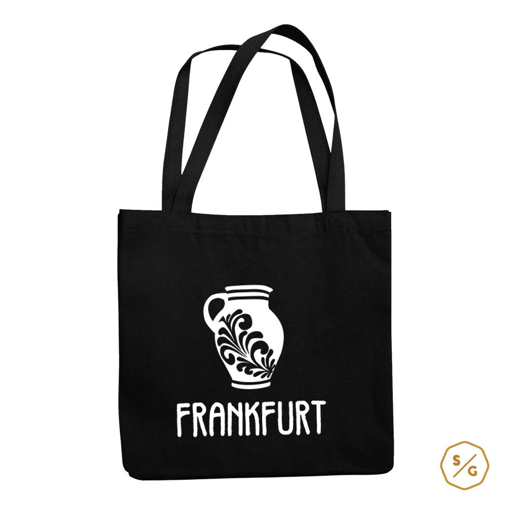 BEDRUCKTE BAUMWOLL-TASCHE • FRANKFURT