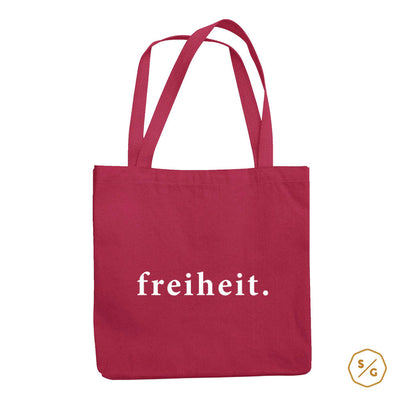 BEDRUCKTE BAUMWOLL-TASCHE • FREIHEIT.