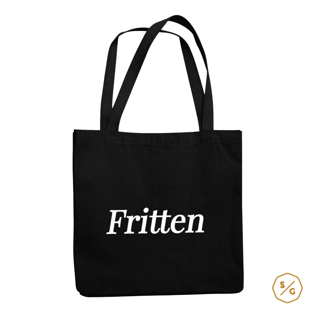 BEDRUCKTE BAUMWOLL-TASCHE • FRITTEN