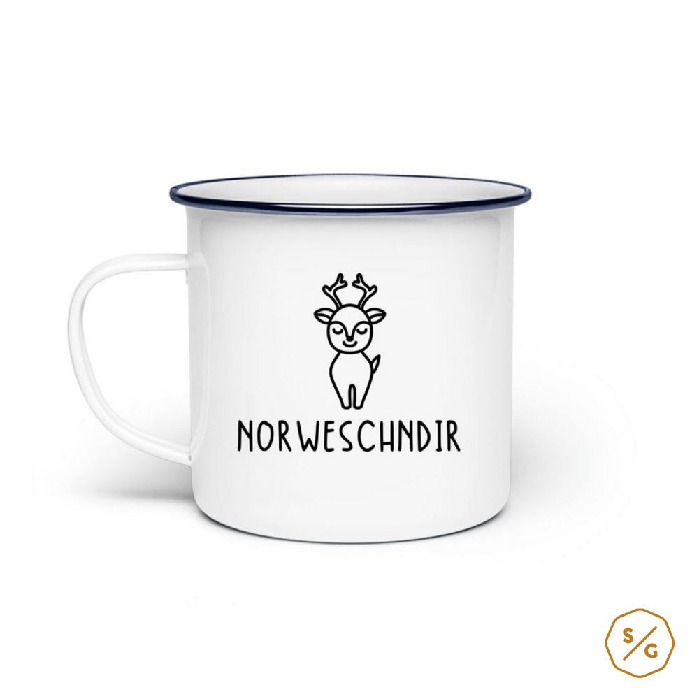 EMAILLE-TASSE (STAHL) • NORWESCHNDIR