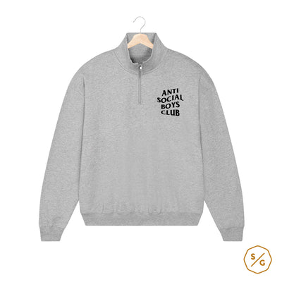 HALF ZIP SWEATER • ANTI SOCIAL BOYS CLUB