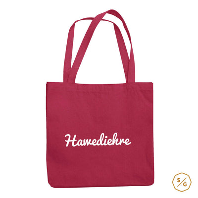 BEDRUCKTE BAUMWOLL-TASCHE • HAWEDIEHRE