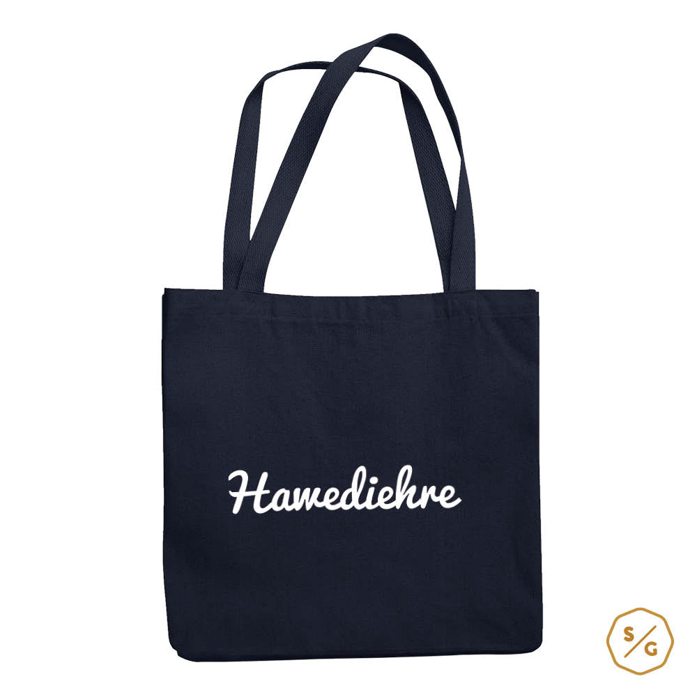 BEDRUCKTE BAUMWOLL-TASCHE • HAWEDIEHRE