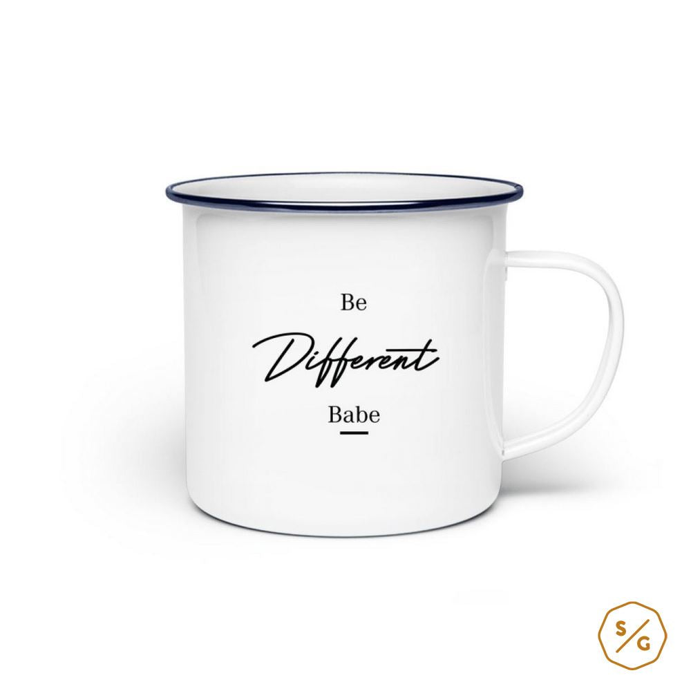 EMAILLE-TASSE (STAHL) • BE DIFFERENT BABE