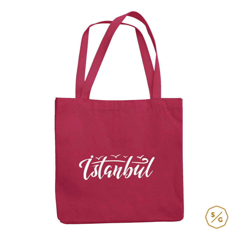 BEDRUCKTE BAUMWOLL-TASCHE • ISTANBUL