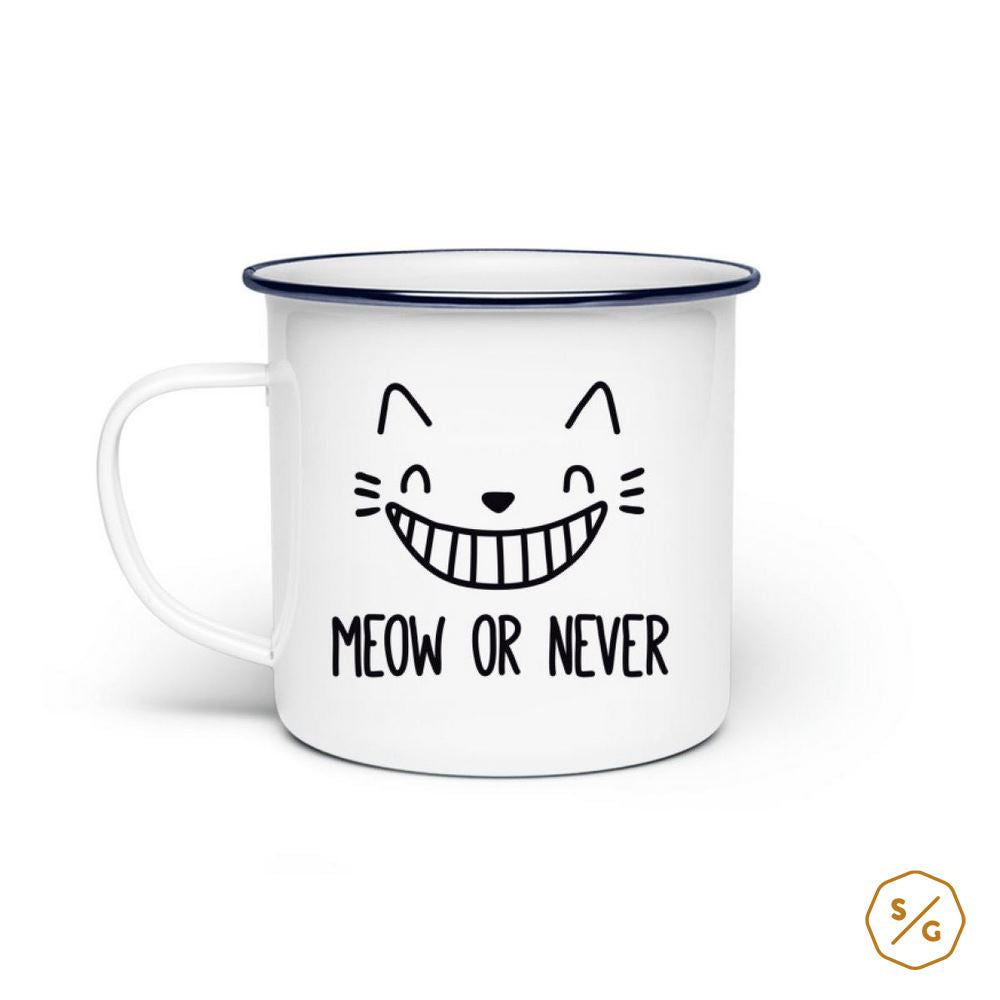 EMAILLE-TASSE (STAHL) • MEOW OR NEVER