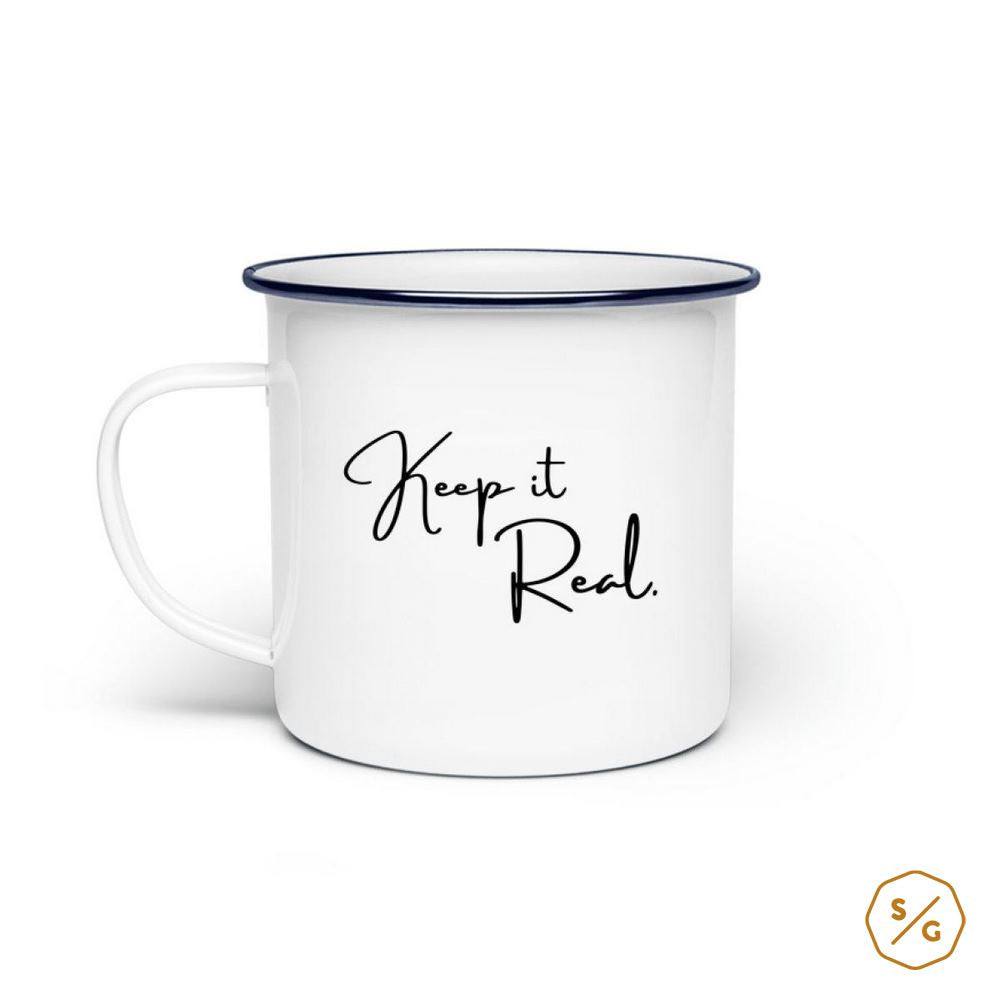 EMAILLE-TASSE (STAHL) • KEEP IT REAL