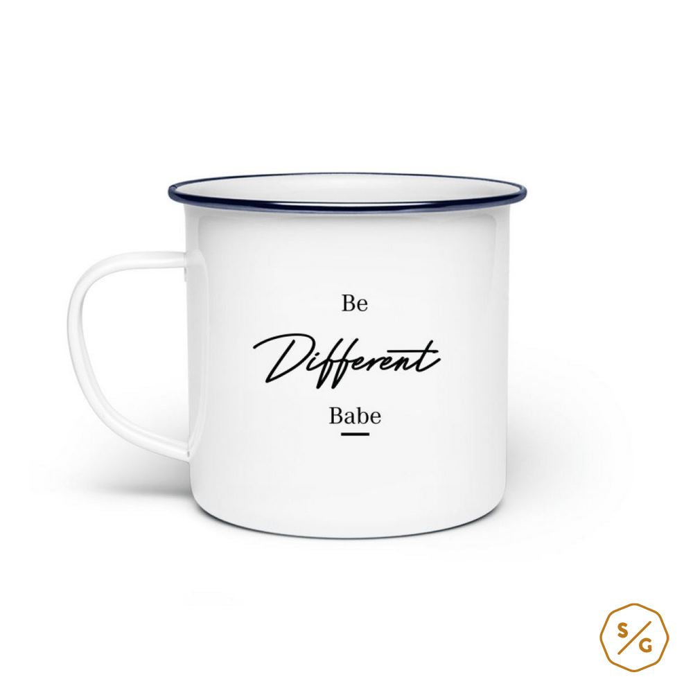 EMAILLE-TASSE (STAHL) • BE DIFFERENT BABE