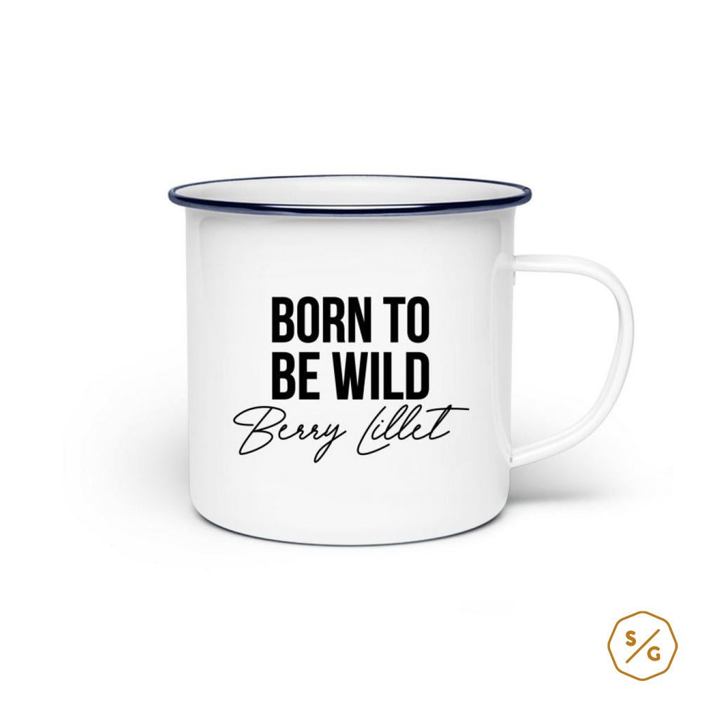 EMAILLE-TASSE (STAHL) • BORN TO BE WILDBERRY LILLET