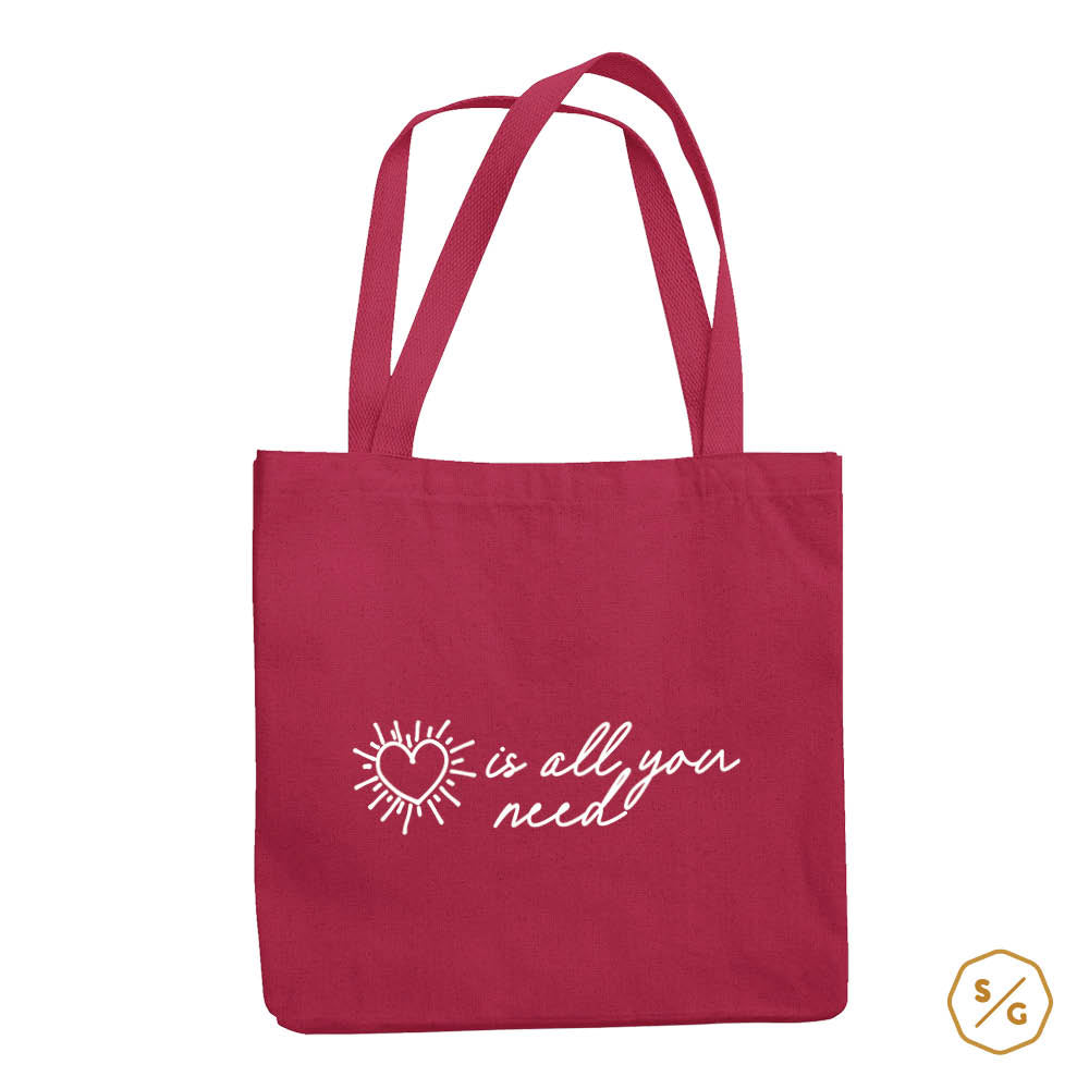 COTTON BAG • LOVE IS ALL YOU NEED