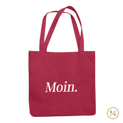 BEDRUCKTE BAUMWOLL-TASCHE • MOIN.