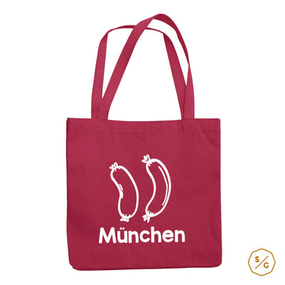 BEDRUCKTE BAUMWOLL-TASCHE • MÜNCHEN