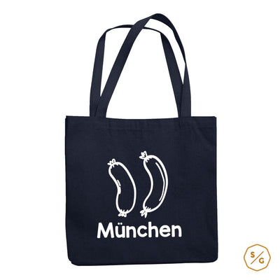 BEDRUCKTE BAUMWOLL-TASCHE • MÜNCHEN