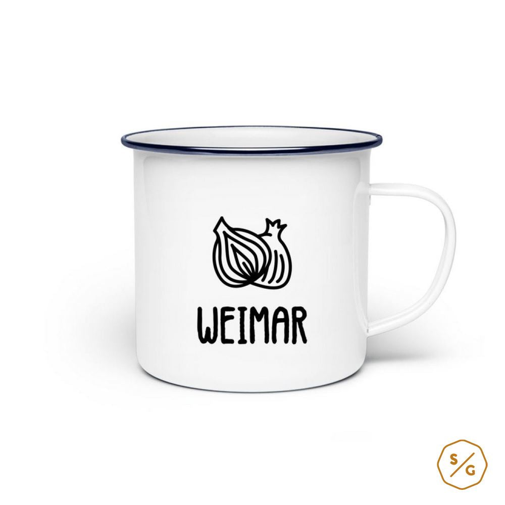 ENAMEL MUG (STEEL) • WEIMAR