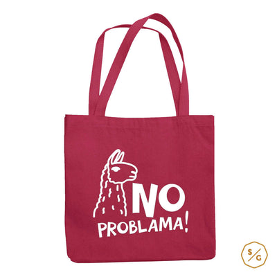 BEDRUCKTE BAUMWOLL-TASCHE • NO PROBLAMA