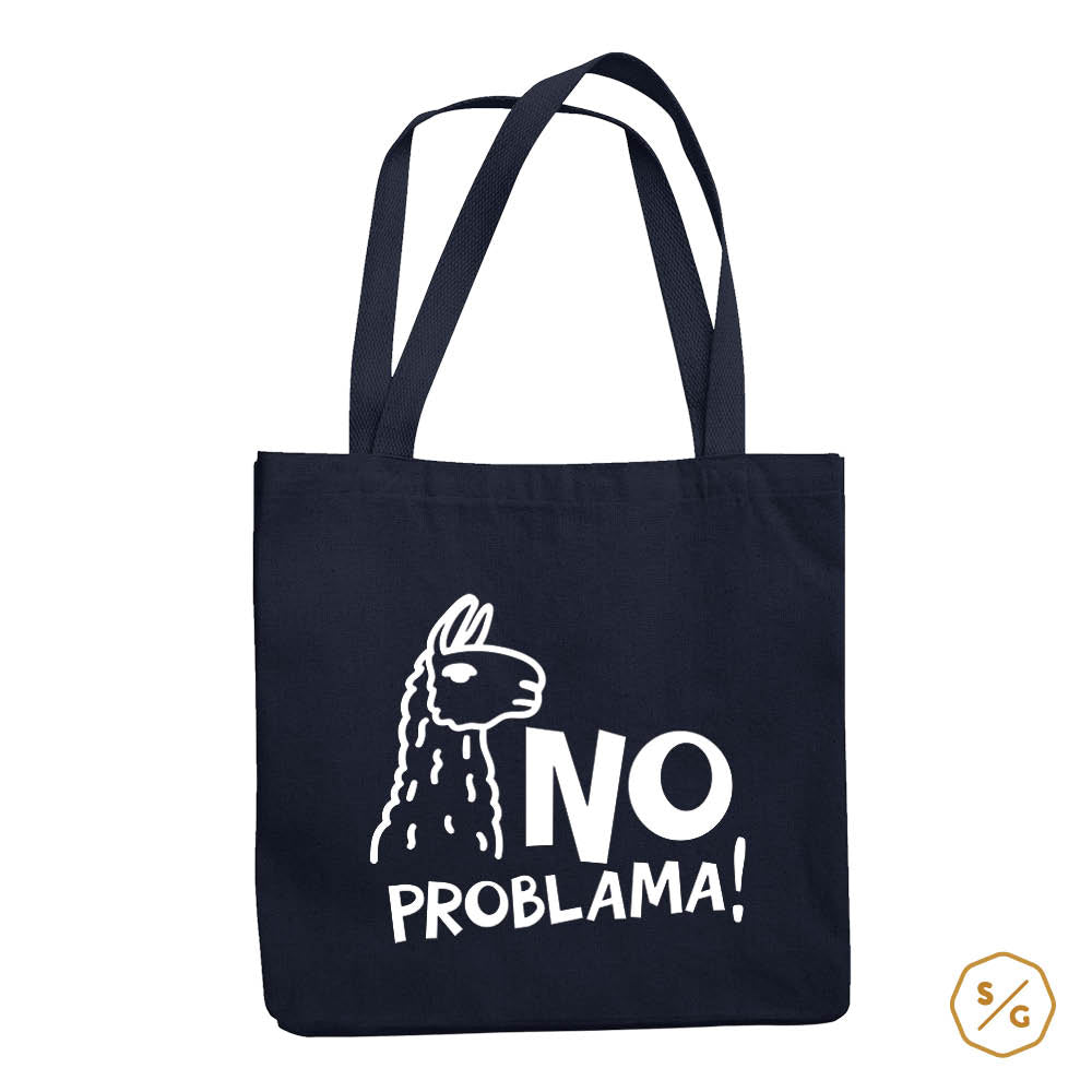 PRINTED COTTON BAG • NO PROBLAMA