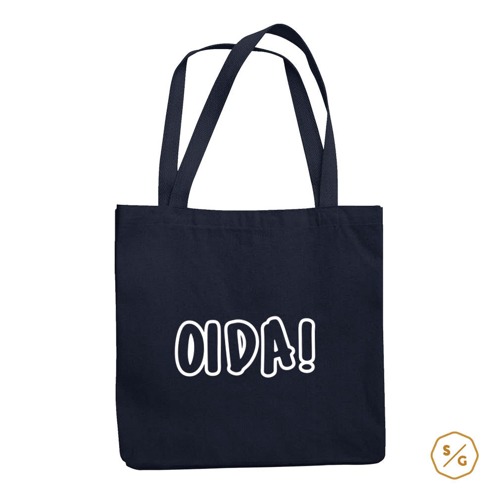 BEDRUCKTE BAUMWOLL-TASCHE • OIDA!