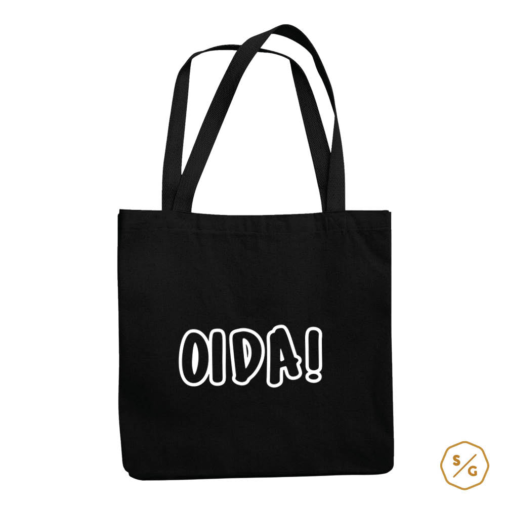 PRINTED COTTON BAG • OIDA!