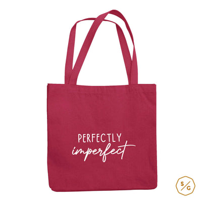 BEDRUCKTE BAUMWOLL-TASCHE • PERFECTLY IMPERFECT