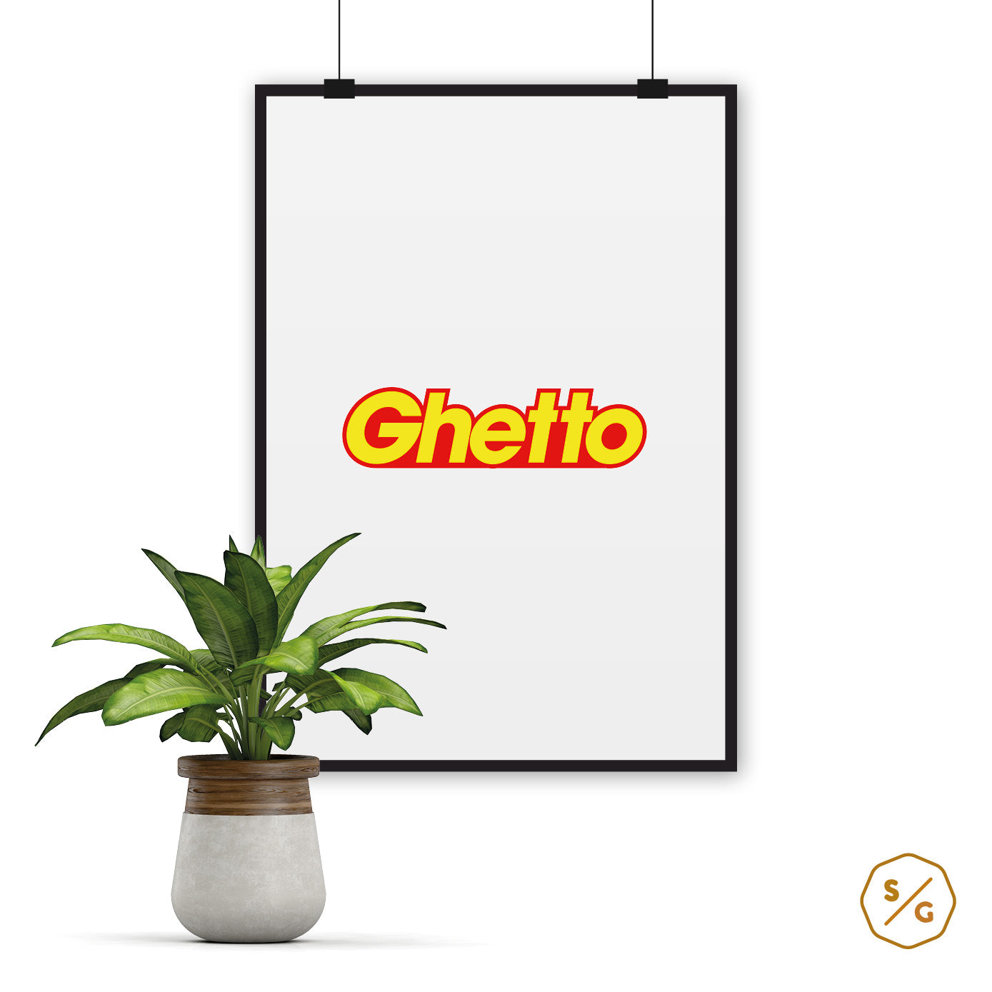 POSTER (verschied. Größen) •  GHETTO