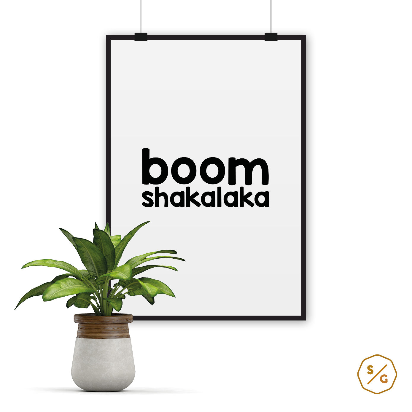 POSTER (verschied. Größen) •  BOOM SHAKALAKA