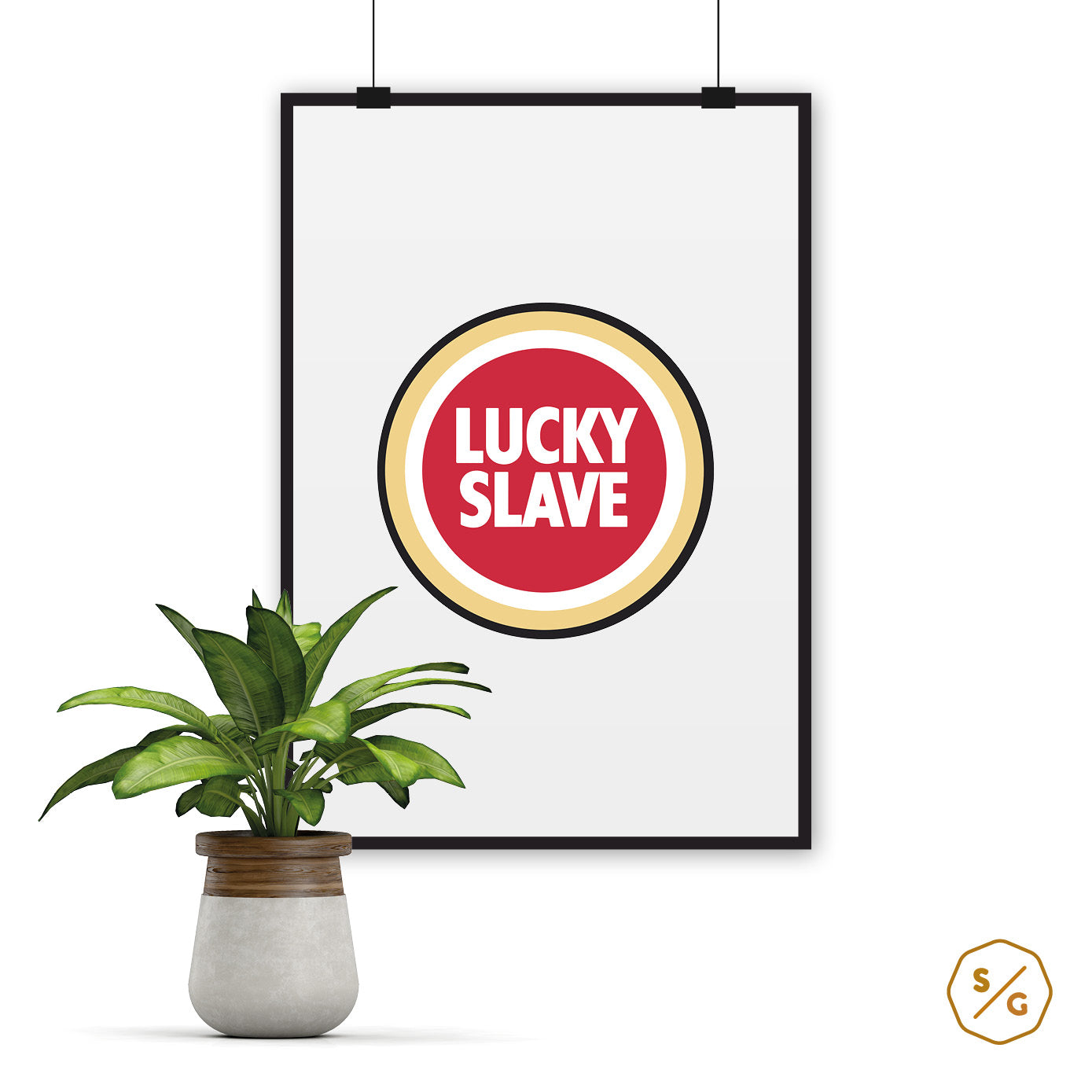 POSTER (various sizes) • LUCKY SLAVE