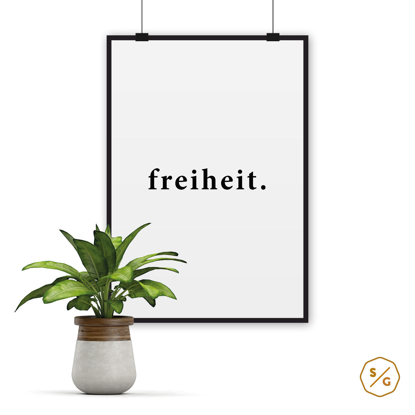 POSTER (verschied. Größen) • FREIHEIT.