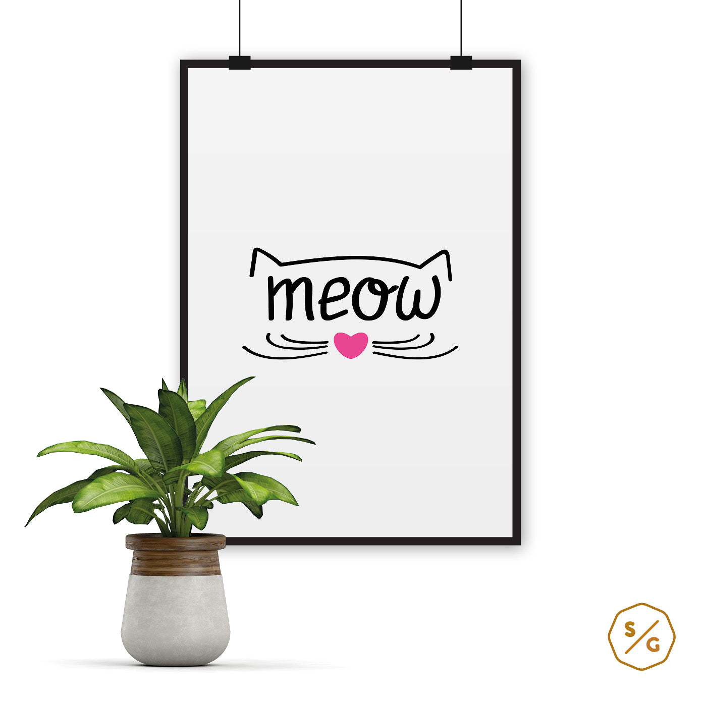 POSTER (verschied. Größen) •  MEOW