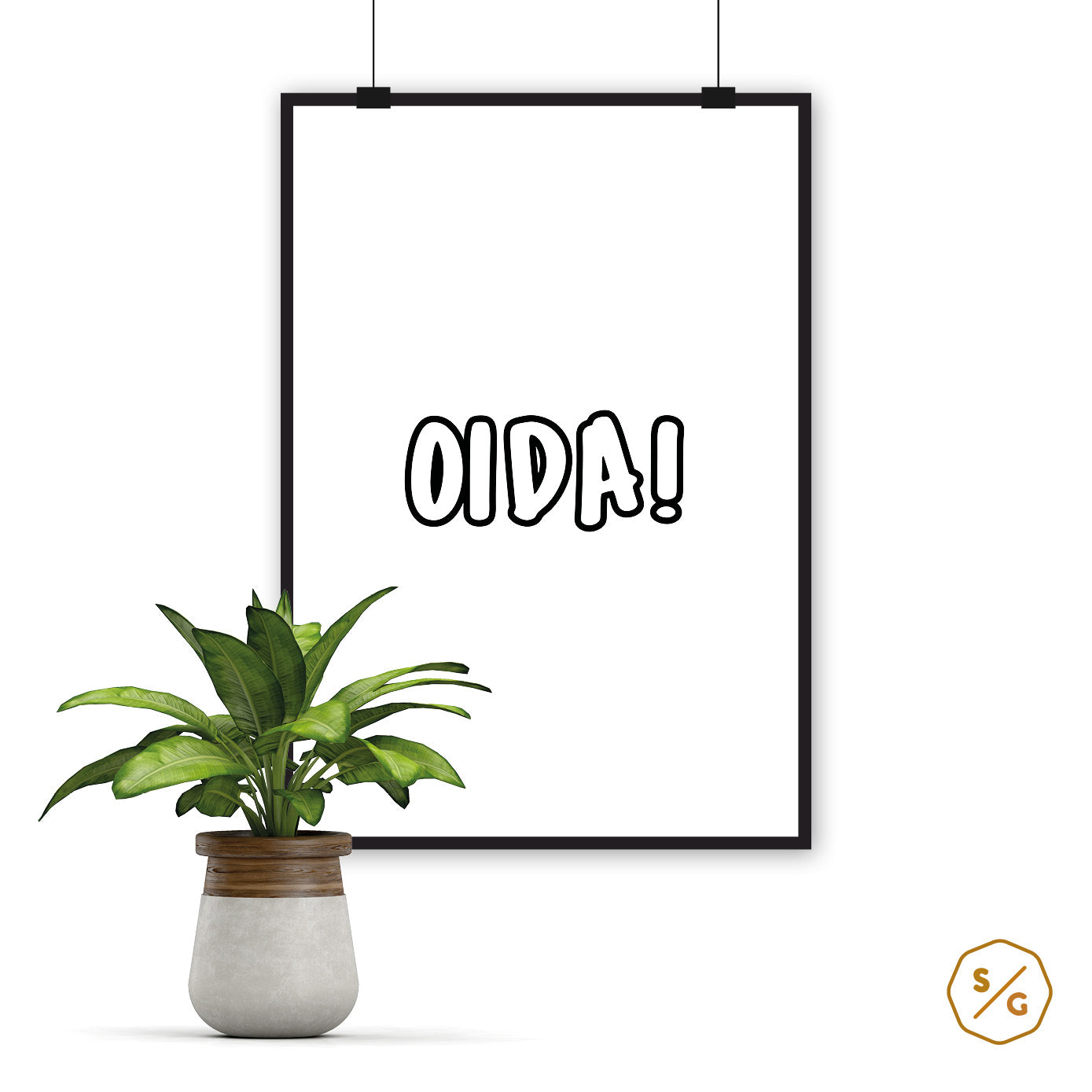 POSTER (verschied. Größen) • OIDA!