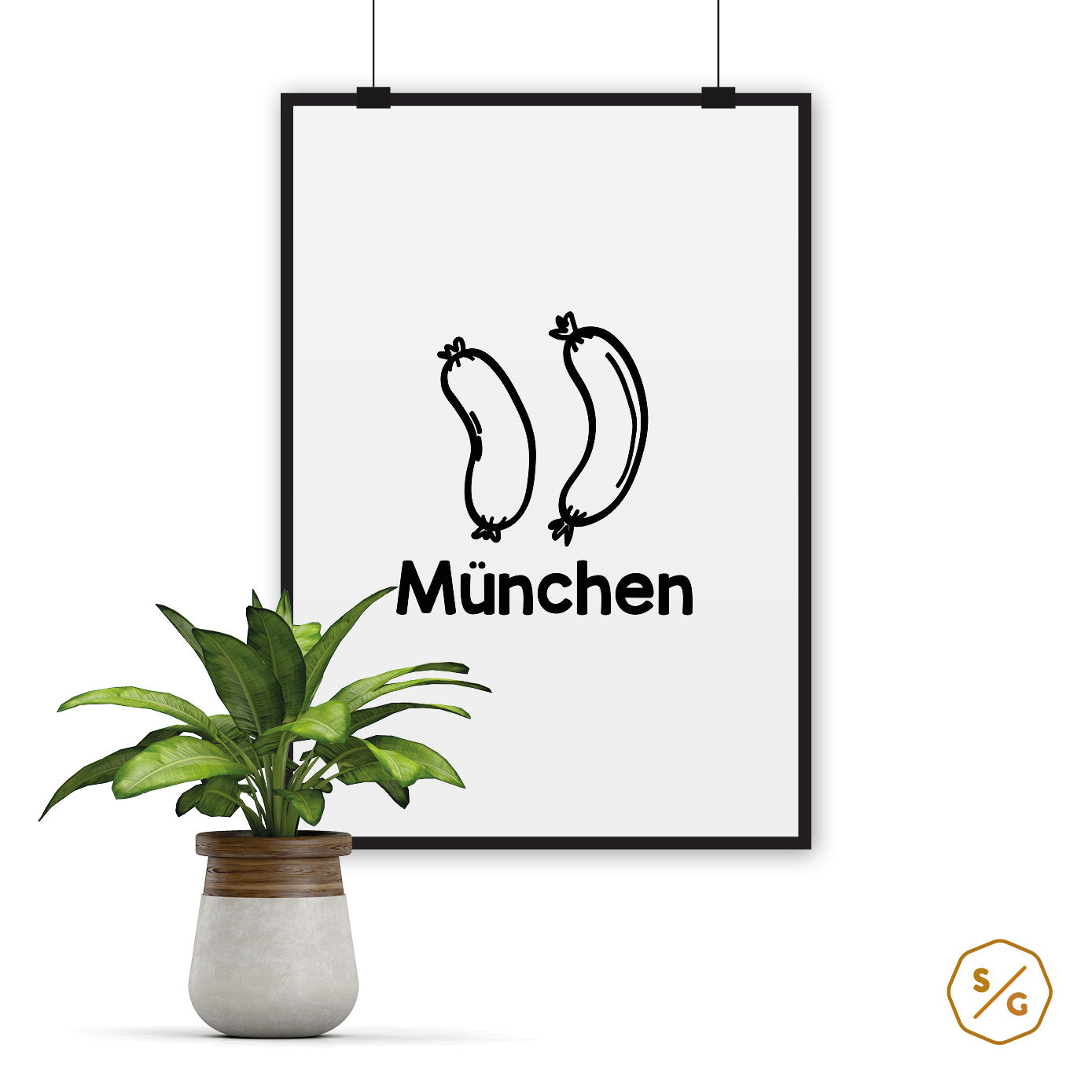 POSTER (verschied. Größen) •  MÜNCHEN