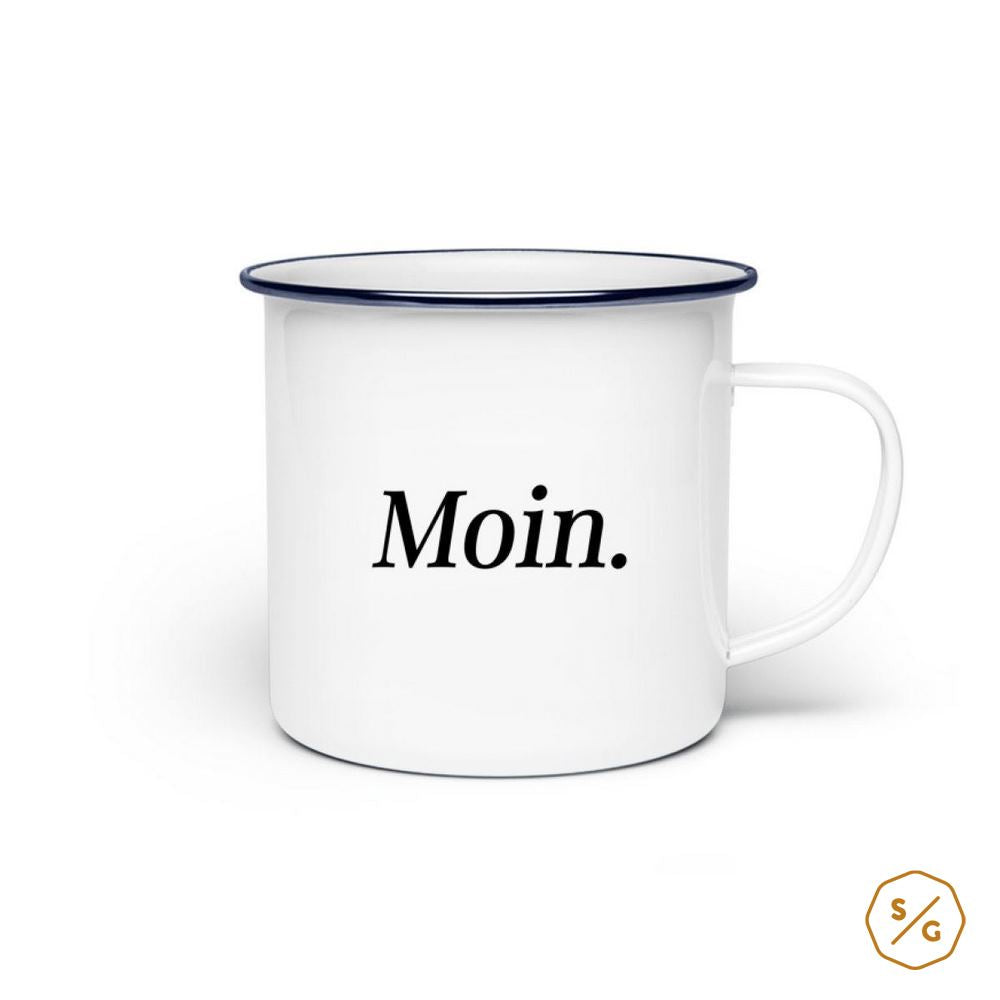 ENAMEL MUG (STEEL) • MOIN