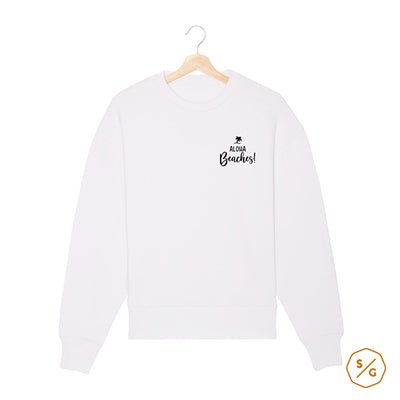 BESTICKTER SWEATER • ALOHA BEACHES