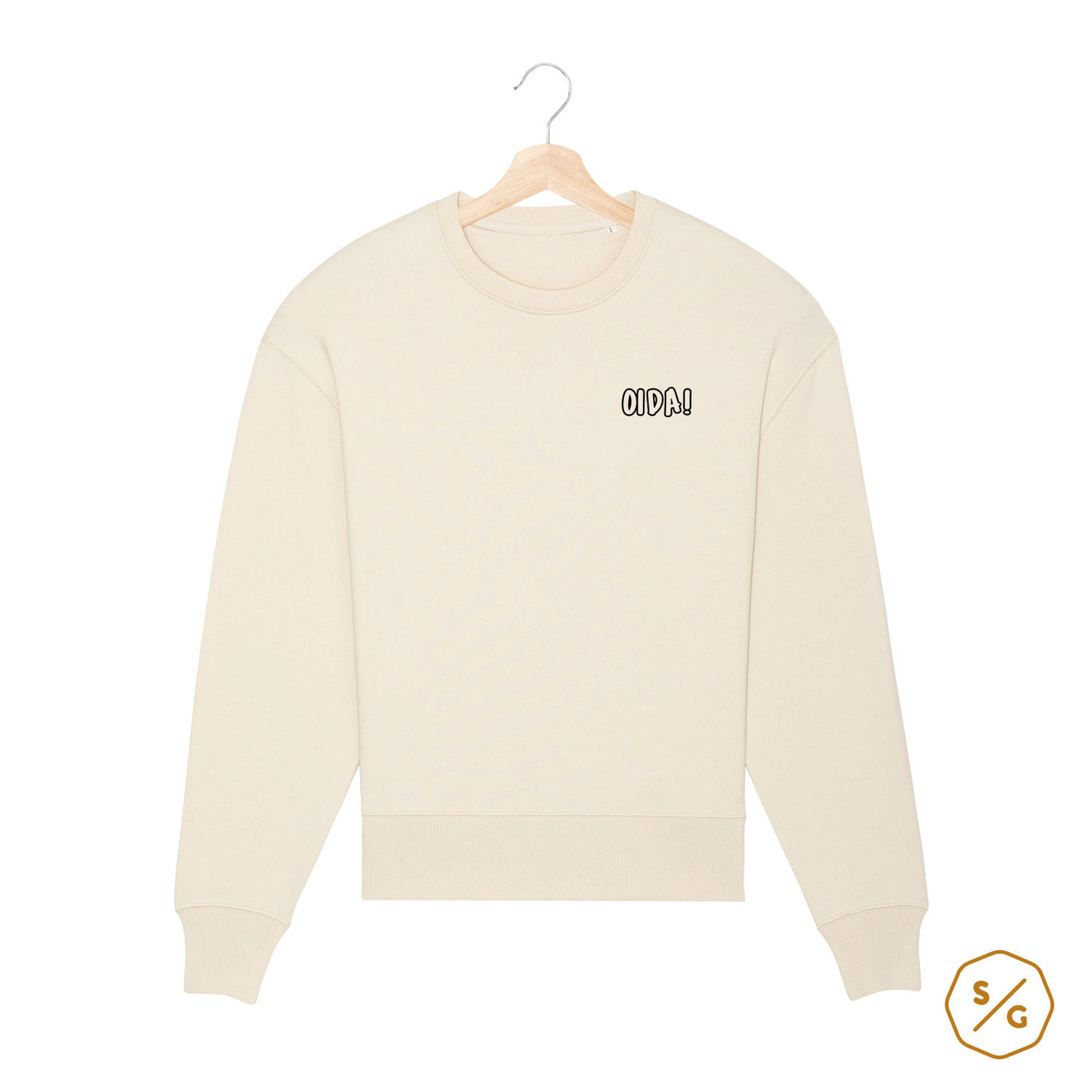 BESTICKTER SWEATER • OIDA!