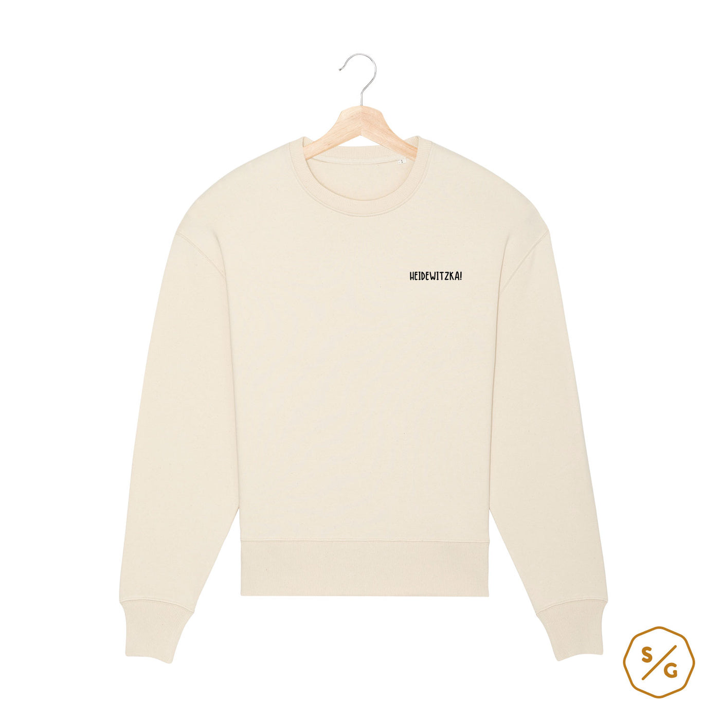 BESTICKTER SWEATER • HEIDEWITZKA