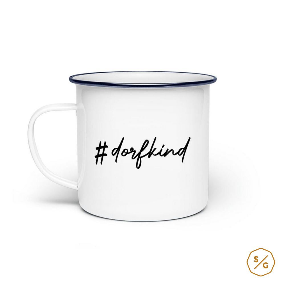 ENAMEL MUG (STEEL) • DORFKIND