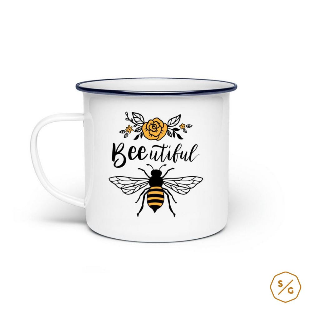 EMAILLE-TASSE (STAHL) • BEEUTIFUL